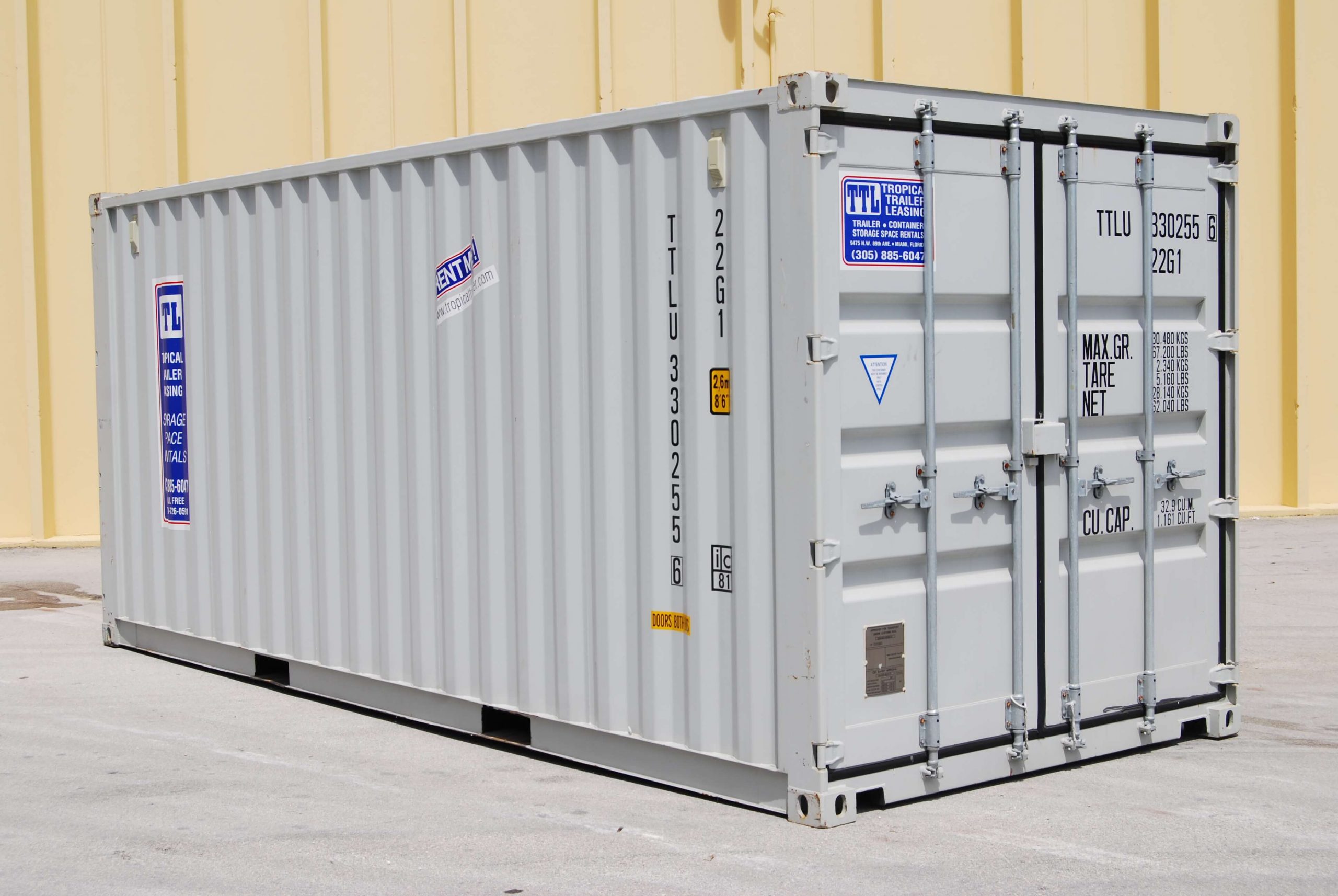 Rent, Lease or Buy Storage Containers in South Florida