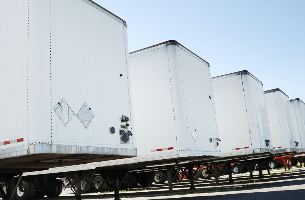 Semi truck trailers for lease, rent, or sale