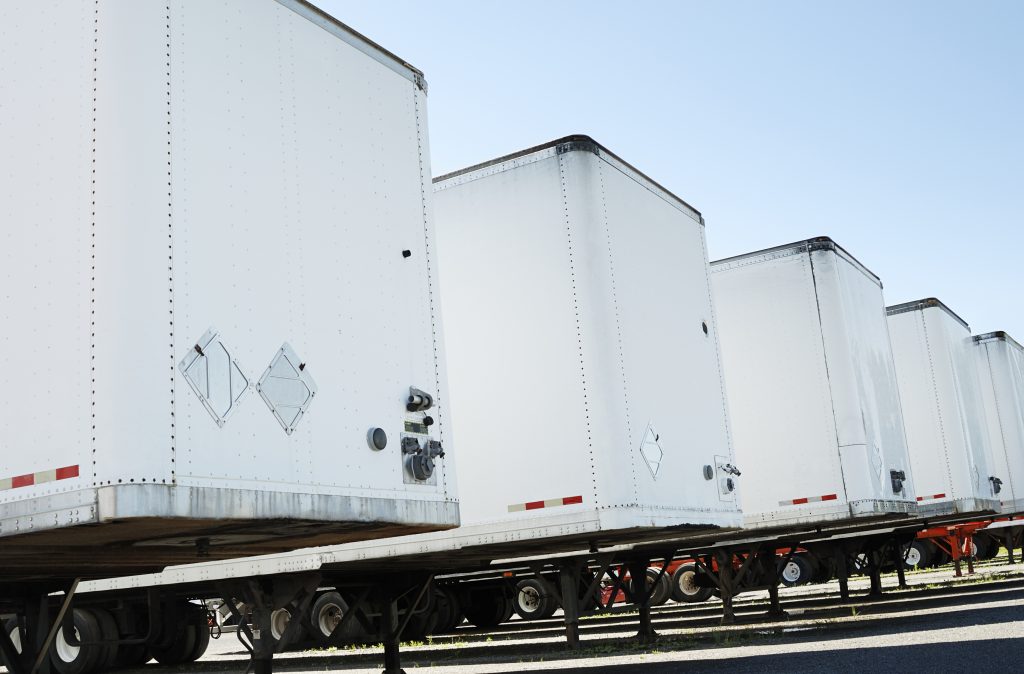 Semi truck trailers for lease, rent, or sale